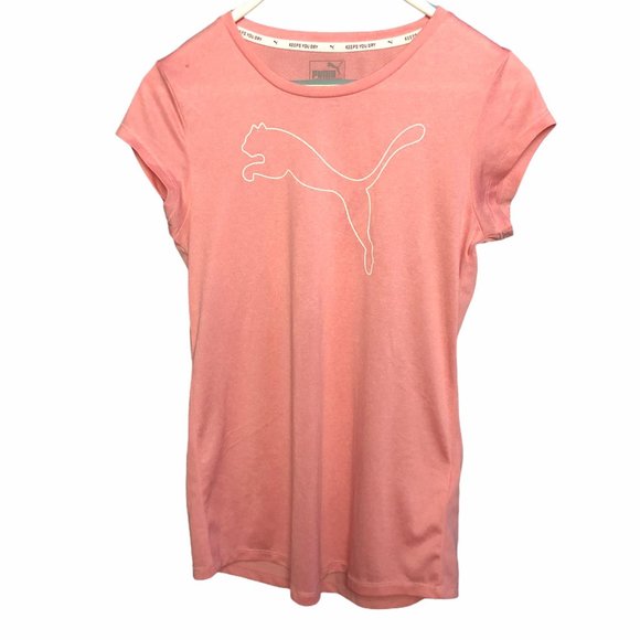 Puma Drycell Regular Fit Heathered T-shirt Small - Picture 1 of 3